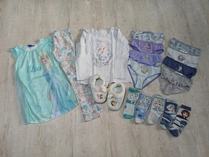 Disney Elsa Anna Frozen Eiskönigin 110/116 Bekleidungspaket - Bild 1 von 7