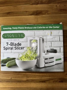 Vegetable Slicer Spiralizer 7Blade Strongest and Heaviest Spiral Slicer Open Box - Picture 1 of 6