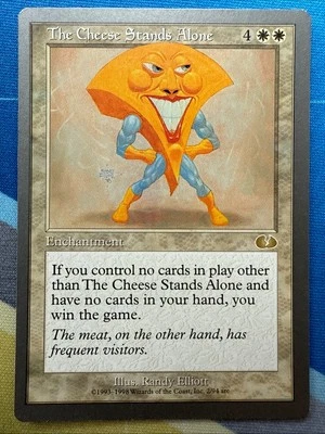The Cheese Stands Alone - Unglued - Magic the Gathering Vintage 1998 WOTC - Image 1 of 4
