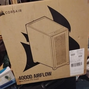 Corsair Airflow 4000D Tower Case CC-9011200-WW ❤️✅❤️✅❤️✅❤️✅ OPEN BOX!!!! - Picture 1 of 4