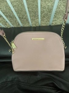 Steve Madden Women's Crossbody Purse  1/2 Cloth Strap 1/2 Gold Chain 7.5"H  10"W - Picture 1 of 5