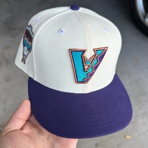Size 7 1/2- Arizona Diamondbacks V Backs Fitted New Era 59fifty Inagural Patch - Picture 1 of 3