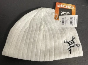 Ride Snowboard Ski Stocking Cap Hat Youth One Size White Acrylic New - Picture 1 of 6