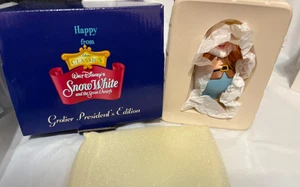 Disney Grolier Presidente Navidad Mágica Blancanieves Feliz Navidad Adorno Caja - Imagen 1 de 3