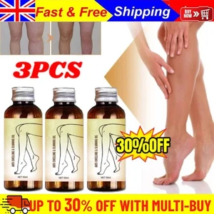3PCS UK Anti-Swelling Slimming Oil Swellclear Massage Oil For Legs and Feet - Picture 1 of 12