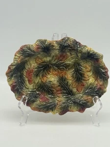 Spode Harvest Herbstblatt All Over geprägt kleine Platte Schmuck Tablett Schale 7,5" - Bild 1 von 6