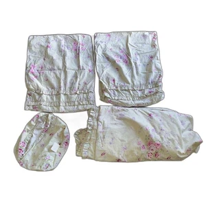 Simply Shabby Chic Bramble Rose Floral Full/Queen Bettdecke, Kissenbezüge, Landhauskern - Bild 1 von 5