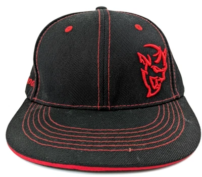 GORRA DE BÉISBOL PARA HOMBRE: Dodge Demon Negro Rojo Costuras Bordadas Muscle Car Moto Foto 1 de 4
