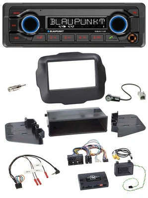 Blaupunkt MP3 Bluetooth USB Lenkrad Autoradio für Jeep Renegade ab 2015 - Bild 1 von 4