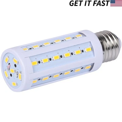 60 Watt Equivalent LED Bulb 42-Chip Corn Light E26 850lm 8W Soft Warm 3000K - Image 1 of 4