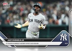 Jazz Chisholm Jr. 3rd Yankee 30/30 - 2025 MLB Topps NOW3 - Card 731 Presale - Bild 1 von 2