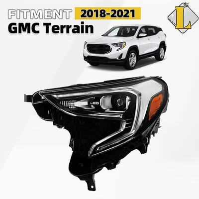 For 2018-2021 GMC Terrain Factory HID/Xenon w/LED DRL w/o Bulb Headlight Driver - Изображение 1 из 4