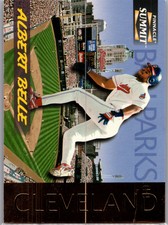 1996 Summit #2 Albert Belle Ballparks Very Good