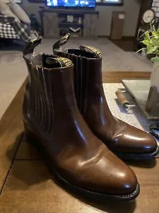 Men’s Botines Ma ARMENTA MENS CHELSEA BOOTS size 6 Brown - Picture 1 of 9