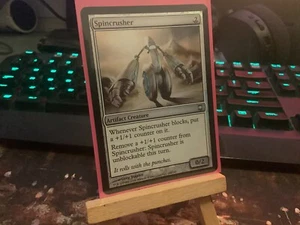 MTG - Magic the Gathering Card - Foil Spincrusher Artifact Creature - Darksteel - Picture 1 of 1