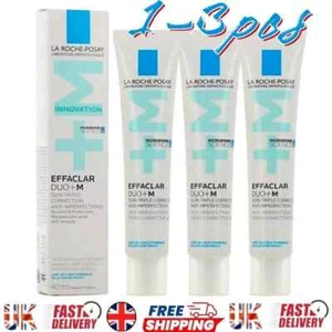 1/3Pcs La Roche Posay Effaclar Duo+M Anti-Blemish Corrective Moisturiser 40ml UK - Picture 1 of 12