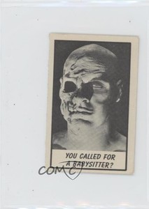 1963 Topps Monster Midgees Mini-Monster Laffs You Called for a Babysitter? 0gx4