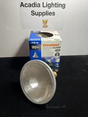 ⚡️1 SYLVANIA 14577⚡️ - 90PAR38/CAP/SPL/FL30 CAPSYLITE FLOOD LAMP 90W 130V - Image 1 of 4