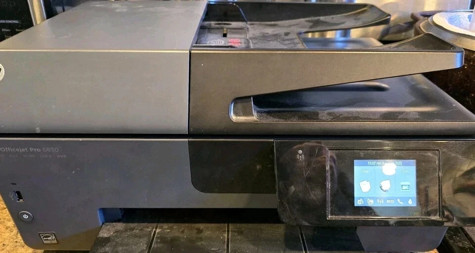 HP Officejet Pro 6830 All-in-One Wireless Inkjet Printer READ! ALIGNMENT FAIL - Image 1 of 4