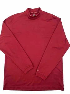 NIKE GOLF FitDry Langarm Burgunderrot Basisschicht Herren Größe Medium M - Bild 1 von 7