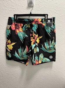 VOLCOM Men's 17” Elastic Waist Boardshorts - Size M- Mod Marble- Free Shipping - Picture 1 of 4