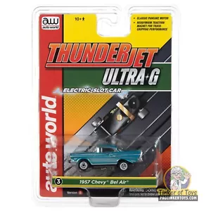 Thunderjet 1957 Chevrolet Bel Air Lowrider (Aqua) 3B | SC411 | Mondo Auto - Foto 1 di 4