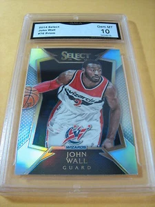 JOHN WALL WIZARDS 2014 SELECT PRIZM # 76 GRADED 10 L@@K - Bild 1 von 1