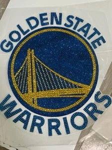 Golden State Warriors Estrás Brillante Coche Laptop iPad Pared GRANDE Calcomanía Adhesiva - Imagen 1 de 3