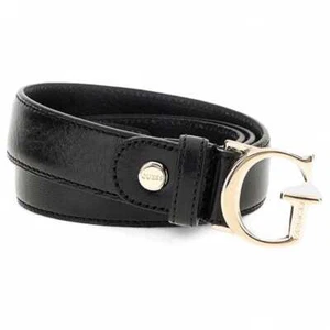 Fashion Belt GUESS VIKKY Women Leather Black - BW9118P4230BLA-S - Picture 1 of 3