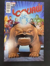 LOCKJAW #1 OF 4 LIM VARIANT LEGACY MARVEL COMICS