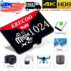 Carte SD ultra micro haute vitesse 256 Go 1 To classe 10 TF carte mémoire carte flash