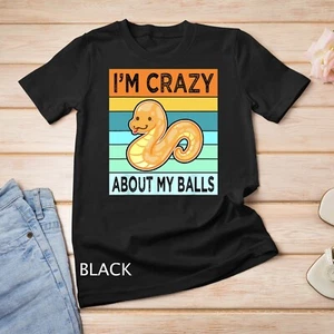 Camisa Ball Python Serpiente Mamá Papá Para Hombres Mujeres Niños Reptil Unisex Camiseta - Imagen 1 de 15