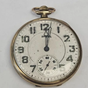 Illinois Stewart Special 12s 19j Grade 274 Model 1 Bristol GP Open Face [045WEB] - Picture 1 of 7