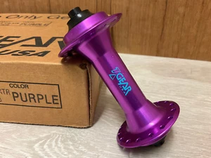 NOS TGEAR Cult T-GEAR USA Vintage oldschool front hub 32H rare PURPLE Nabe vorne - Bild 1 von 9