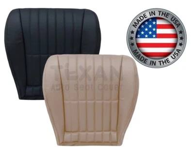 Cubierta de asiento de repuesto delantera inferior Chevy Camaro SS 1997-2002 cuero perforado Foto 1 de 4