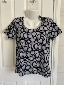 Women’s Cotton/elastane Summer Top By MARCOPOLO, Size AU 12 - Picture 1 of 3