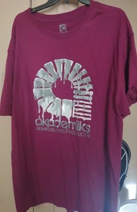 Weinrotes Akademiks T-Shirt 3XL - Bild 1 von 3