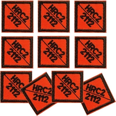 10- Replacement FR Patches Iron On Fire Retardant Pants Shirt Jacket Tag Bonus - Image 1 of 4