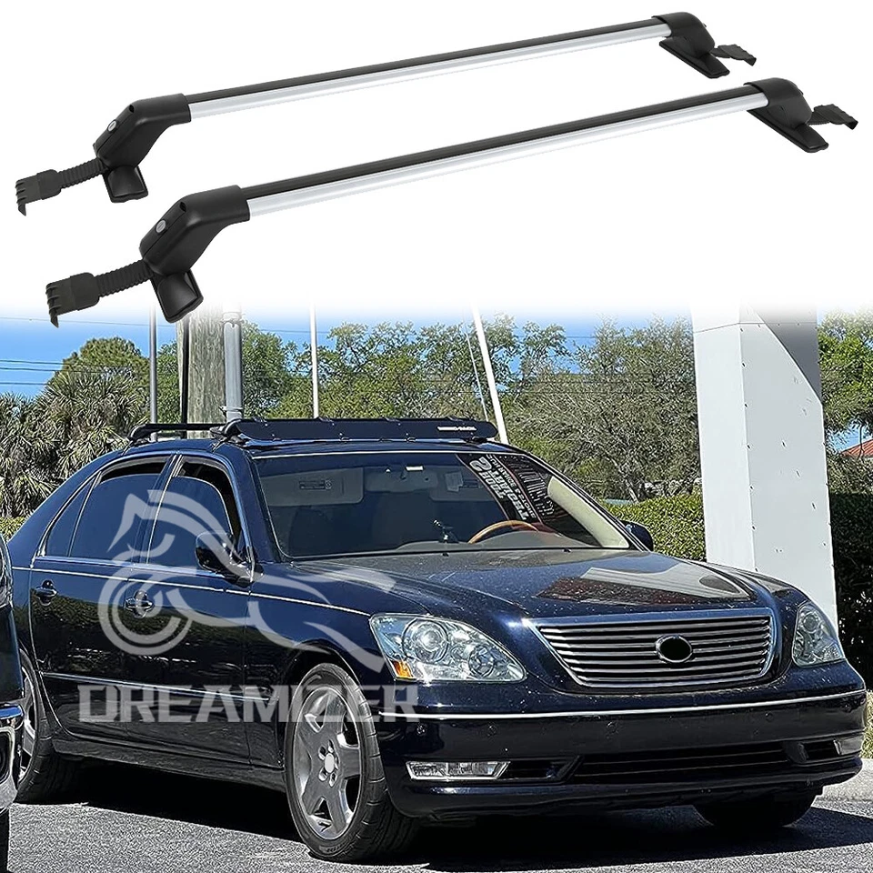 Portaequipajes de carga transversal con bloqueo para Lexus LS430 sedán 2001-2005 Foto 1 de 4