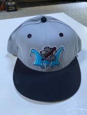 RARE Vintage Mobile BayBears Minor League New Era 5950 Fitted Hat 7½ Gray/Black