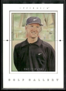 Tarjeta insertada 2001 Upper Deck Golf Gallery #GG5 David Duval UD como nueva - Imagen 1 de 2