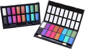 Saffron 16 Colour Powder Shimmer Eyeshadow Palette - Picture 1 of 1