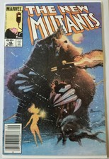 New Mutants #19 (Marvel Comics, 1984) Bill Sienkiewicz Cover, Warlock, Magik