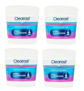 Clearasil Rapid Action Deep Pore Treatment 65 Pads Visibly Clearer Skin in 4 hrs - Picture 1 of 5