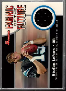A0697- 2005 Bowman Fabric of the Future #FFSL Stefan LeFors B Jersey - NM-MT - Picture 1 of 2