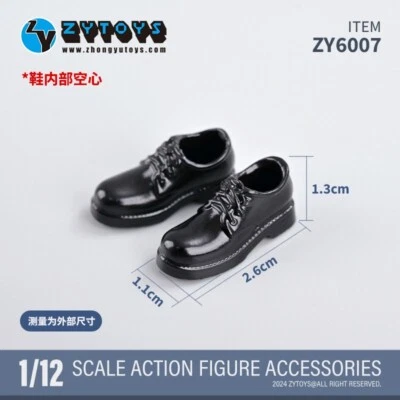 ZYTOYS ZY6007 1/12 Female  PVC Hollow Shoes Model Fit 6'' Action Figure Toy - Image 1 of 4