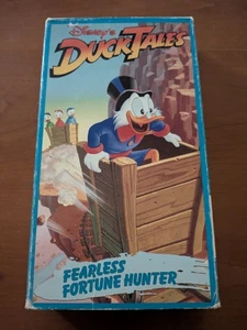 DuckTales "Fearless Fortune Hunter" VHS Disney 80s Cartoon - Picture 1 of 3