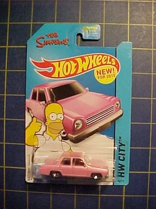 HOT WHEELS THE SIMPSONS FAMILY CAR! HW CITY 56/250 NEU FÜR 2015! Neu in Verpackung - Bild 1 von 3