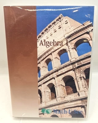 Math-U-See Algebra 1 DVD Set Steve Demme 2009 - Image 1 of 3
