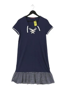 Comptoir Des Cotonniers Women's Midi Dress S Blue 100% Cotton T-Shirt Dress - Picture 1 of 5